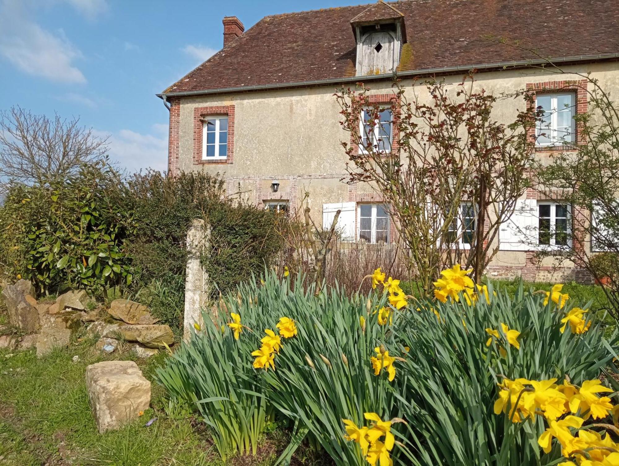 Sainte-Suzanne Gite De La Ferme Calme Et Tranquille Villa Les Baux-de-Breteuil Ngoại thất bức ảnh